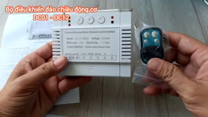 DC12 - Bộ điều khiển đảo chiều động cơ 220V/380V 315Mhz Dễ Dùng