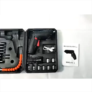 【COD】48PCS Cordless Screwdriver 4.2 V Mesin Bor Obeng Cordless Screwdriver Toolkit Set / Obeng Baterai Bor Cordless Obeng Bor Cordless Obeng