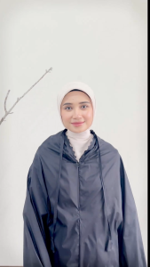 Mukena Zeefana Polos -  Bahan Parasut - Ukuran All size - Mukena travel polos bonus tas mukena cantik