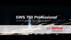 [ BOSCH ] GWS 750-100 Corded Electric Angle Grinder