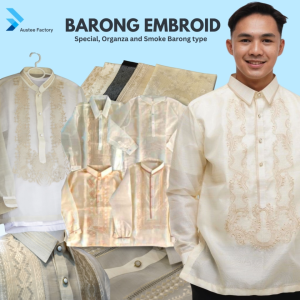 A2A Traditional Filipino Barong Tagalog Organza – Kids Sizes Available