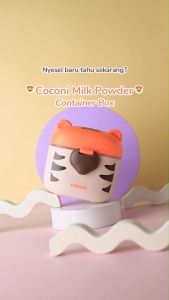 COCONI Milk Powder Container Box | Wadah Tempat Susu Bayi Portable Kedap Udara