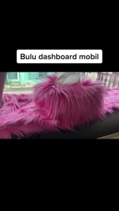 Taplak Mobil Depan Bulu UK 40x150 Semua Jenis Mobil