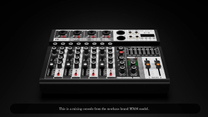 NewBaxs เครื่องผสมเสียง เครื่องผสมมืออาชีพ6-channel/4-channel MX06-BT/MX04-BTเครื่องผสมสัญญาณ EQ ผล 99DSP สัญญาณ USB บลูทูธ/MP3 เครื่องขยายเสียง 99 DSP