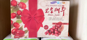 [HCM] Táo đỏ Hàn Quốc Samsung Boeun Jujube Hộp Nơ 1kg - tăng cường trí nhớ giảm căng thẳng phục hồi cơ thể...