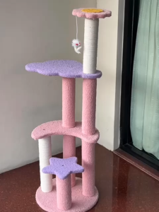 Cats Tree Kandang Kucing Rumah Kucing Cat Condo Cat Tower Panjatan Kucing Mainan Cakaran