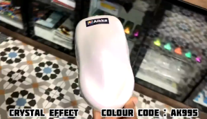 2K Paint AIKKA AK995 Green Crystal White CRYSTAL SERIES Color Car Motor Paint DIY Aerosol Spray Cat Bancuh Kereta 车漆