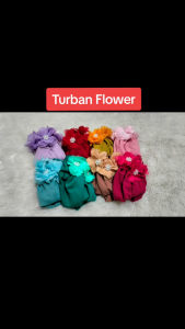 Turban Bunga - Turban Anak Flower - Penutup Kepala Anak