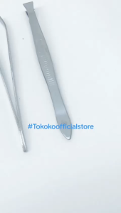 Pinset Stainless Pencabut Bulu Ketek Penjepit Kumis Jenggot Bulu Hidung Anti Karat Murah