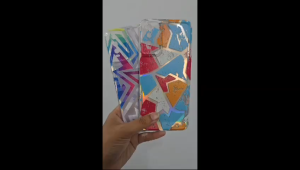 Case Hologram Tecno Spark 20 Spark 20 Pro Spark 20c Spark Go 2024 Motif ( 3D ART2 ) Softcase Hologram Bening Tebal - Clear Case 2MM - Sofkes Hp - Kesing Lucu - Casing Viral