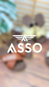 รองเท้าแตะ แบบสวม  พื้นยางพารา SIZE 37-45 ส่งตรงจากโรงงานแท้100% รูปร่าง ASO 007