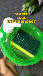 TEMPAT SABUN CUCI PIRING VIRAL 2IN1 / TEMPAT SABUN CUCI PIRING 2IN1 / TEMPAT SABUN CUCI PIRING VIRAL BULAT / TEMPAT SABUN CUCI PIRING+SPONS / SOAP PUMP DISPENSER / DISPENSER CUCI PIRING / DISPENSER SABUN VIRAL 2IN1 / DISPENSER SABUN CUCI PIRING