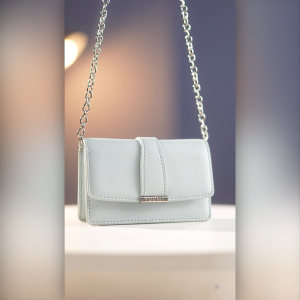 Ví Yuumy (Thời trang nữ phối dây đeo chéo mini xinh xắn - Ví da Seasand YV101)