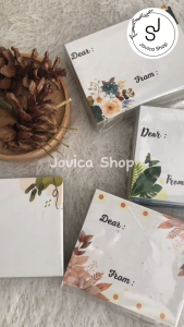 GREETING CARD BAHAN DUPLEX DIKIRIM RANDOM | KARTU UCAPAN TERIMAKASIH (1 PAK = 50 PCS)