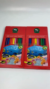 Klik-Beli Pensil 12 Warna Panjang MY PENCIL / 12 Classic Color Pencil / Pensil Coloring Set Anak