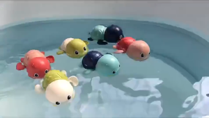 ของเล่นทารกตุ๊กตาเต่า ของเล่นอาบน้ำของเล่นว่ายน้ำ