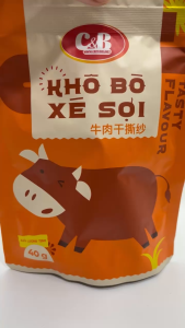 KHÔ BÒ XÉ SỢI C&B (Thơm mềm - Đậm đà)
