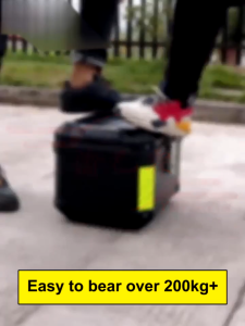 Top box for Motorcycle tail box 36L 45L 55L 65L universal backrest large-capacity alloy 45 liters