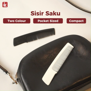 Indokurnia 12 pcs Sisir Saku Compact