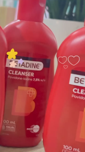 BETADINE SABUN CAIR 100 ML / SABUN MANDI ANTISEPTIK