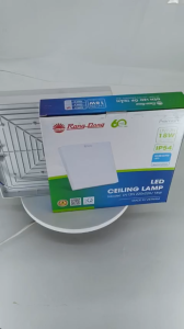 Đèn Led ốp trần vuông nổi Rạng Đông LN12N 220 × 220 /18 W và 300 × 300 / 24W