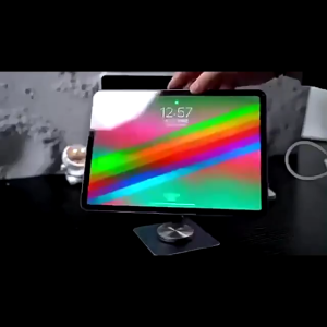 Dudukan ponsel tablet logam ultra tipis dudukan ponsel tablet cocok untuk iPad Pro 11 10 10.2 7 8 9 generasi ipad yang dapat diputar 360 derajat dudukan logam yang dapat disesuaikan