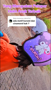 JBX Helm Bogo Anak Lucu Imut & Retro Kasik: Pilihan Helem Anak Murah Usia 2-6 Tahun