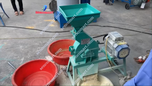 Máy xay vỡ ngô gắn sàng 3lynghiền bột gắn sàng 1ly