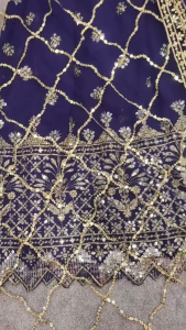 [PRE-ORDER] Ready Made Faux Georgette With Embroidery Sequence Work Anarkali Gown (10-15days delivery)