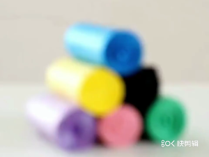 ถุงขยะแบบม้วน แพ็ค 75 ใบ (5ม้วน) แบบพกพา ถุงขยะแบบฉีก