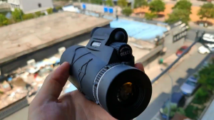 Teropong Extra Long 15000M/100000M Infrared Distance Night Vision High - Angle Monocular Telescope Outdoor Hiking Travel Portable Telescope Fashion Accessories Tool 50X60