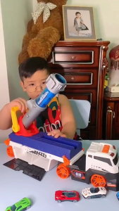 Mainan Anak Truck Track Container Car