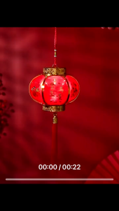 Lampu Lampion Led Imlek Cina Baterai Listrik Out Indoor Hiasan Gantung Model Bulat Pajang Lonjong