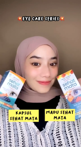 Bio Gold - Bundling 2 Botol Kapsul Sehat Mata & 1 Botol Madu Sehat Mata Ekstrak Bilberry Dan Wortel