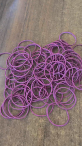 GROSIR KARET GELANG ISI 500 GR - RUBBER BAND - WARNA HIJAU MERAH DAN MIX