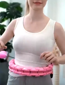 Smart Hula Hoop Fitness Weight Loss Massage Hoola Hoops Detachable 360° Non Dropping