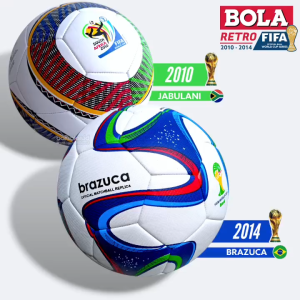 Bola Sepak Desain Piala Dunia: Jabulani & Bliter
