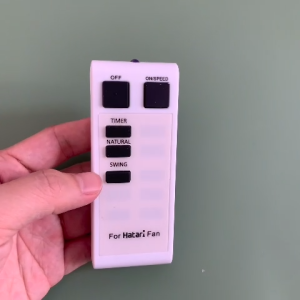 Điều khiển quạt Hatari remote quạt đứng quạt cây quạt treo tường hatari - Hàng tốt tặng kèm pin