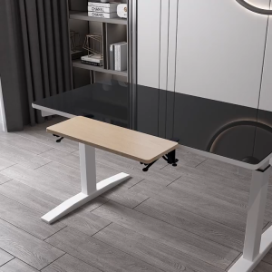 Computer Desktop Extension Board: Widened Table & Folding Hand Support