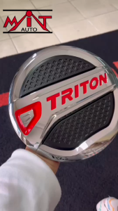 Fuel Tank Cover - Triton 2014 - FITT - Sliver - 4 Bolts - TRITON 2014 4 ประตู