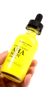 PERFECT WHITE AHA Body Serum Whitening and Moisturizing Varian 20ml 50ml 100ml