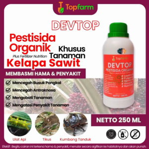 Obat Hama Daun Sawit & Jamur Busuk Pucuk Kelapa Sawit