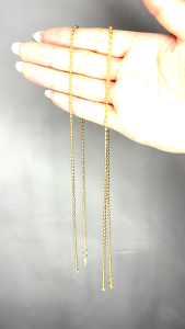 Rantai Leher Emas Bangkok Boba 24k 916 Perempuan Emas korea Gold Plated Jewelry Necklace