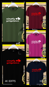 🔥 Baju Tshirt Simply Gorgeous Lelaki Perempuan Man Woman + Plus Size 🔥