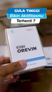 ESBI OREVIN Herbamed Obat Herbal Mengatasi Diabetes Kencing Manis Gula Darah Tinggi
