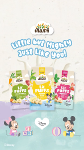 Alamii Lil Puffs 30gr - Snack Sehat Bayi
