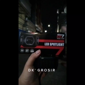 CR7 - Lampu Tembak Biled Cut off C607 KLX CRF UNIVERSAL plus Devil dan ring Bahan full alumunium Waterproof