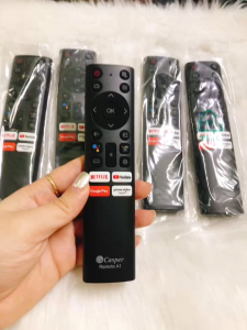 Remote điều khiển tivi Casper A1 Điều Khiển TV Casper Internet Có Giọng Nói - Tặng kèm pin