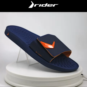 Infinity Fuse Slide Blue Blue Orange Mens Slides