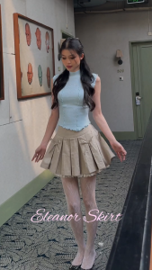 Snatched ELEANOR Mini Skirt - Rok Pendek Wanita Tennis Mini Skirt - Rok Lipat Pita